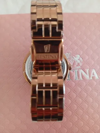 Reloj Festina Mujer Dorado y Rosa