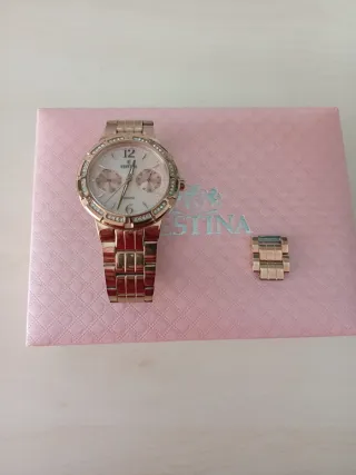 Reloj Festina Mujer Dorado y Rosa