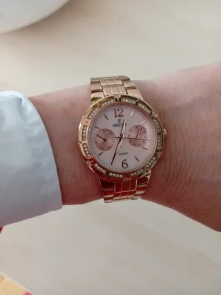 Reloj Festina Mujer Dorado y Rosa