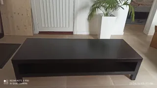 Mesa de centro Ikea negra