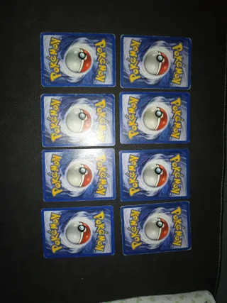 Lotto 8 Carte Rare Jungle Pokémon