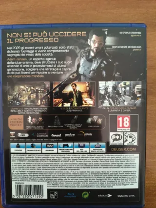 Deus Ex Mankind Divided PS4 - Day One Edition
