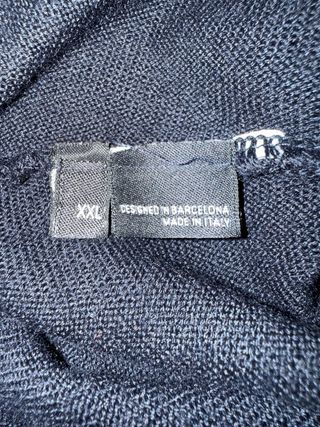 Jersey Armand Basi Negro Talla XXL