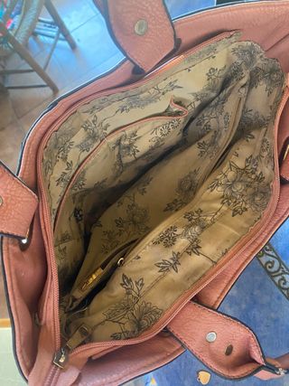 Bolso Polo Ralph Lauren Rosa/Marrón