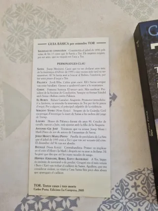 Tor : tretze cases i tres morts (Catalan Edition)