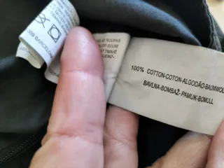 Pantalón bombacho negro-gris