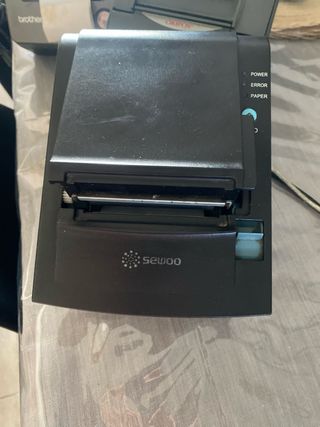 Monitor, Tastiera e 3 Stampanti (Brother, OKIPOS)