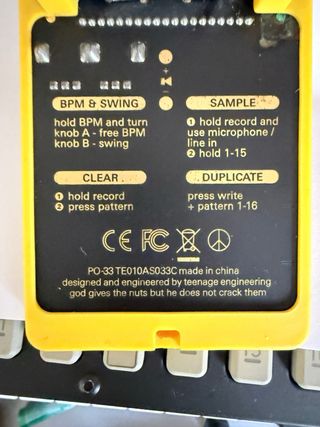 Teenage Pocket Operator PO-33 KO