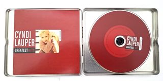 Cyndi Lauper Greatest Hits CD Steel Box