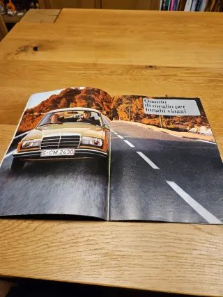 Brochure Mercedes 280 E