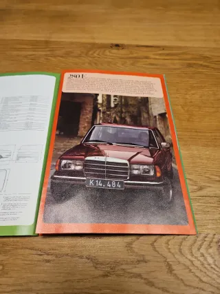 Brochure Mercedes 280 E