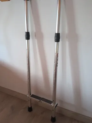 Zancos de aluminio regulables