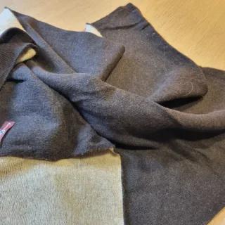 Sciarpa Corradi Cashmere Marrone/Beige