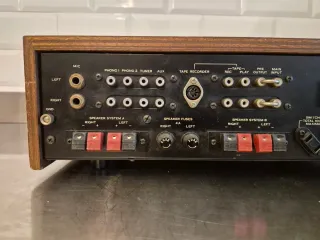Amplificatore stereo Sansui AU-666 nero