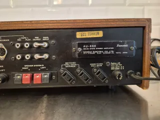 Amplificatore stereo Sansui AU-666 nero