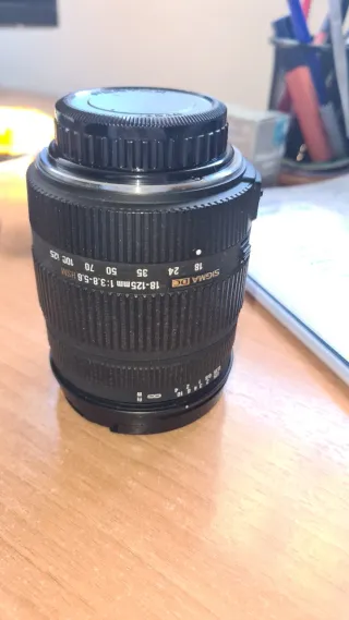 Objetivo Sigma DC 18-125mm f/3.8-5.6 HSM (Pentax)