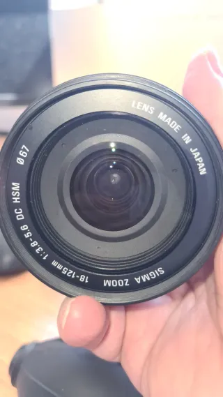 Objetivo Sigma DC 18-125mm f/3.8-5.6 HSM (Pentax)