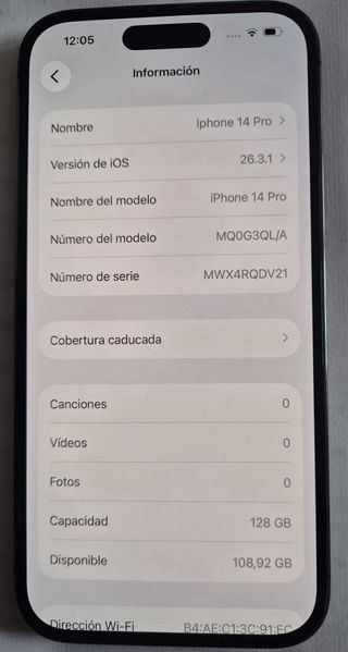 iPhone 14 Pro Viola Scuro 128 GB