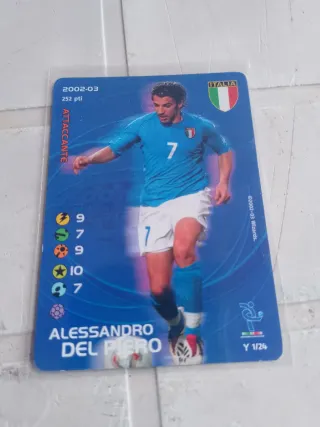 Alessandro Del Piero Football Champions 2002-03