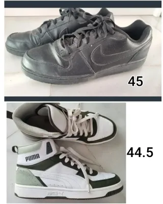 Lote Scarpe 44.5 Puma e 45 Nike