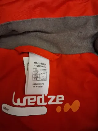 Traje de esquí Wedze para niño