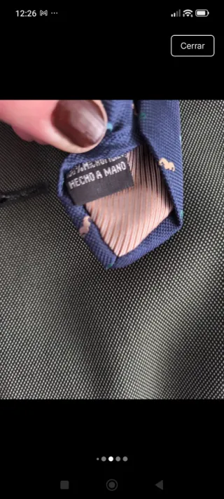 Traje NÚÑEZ DE ARENAS Hombre Azul/Verde