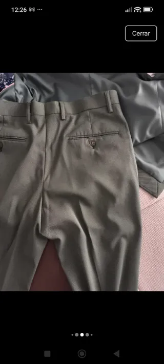 Traje NÚÑEZ DE ARENAS Hombre Azul/Verde