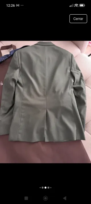 Traje NÚÑEZ DE ARENAS Hombre Azul/Verde