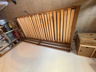 Cama extensible 90-180 cm madera