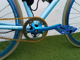 Bicicleta Eléctrica Runner Azul