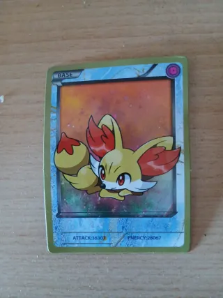 Cromo Pokémon Base Fennekin