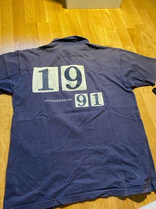 Polo Padel Lobb Hombre Talla L Azul