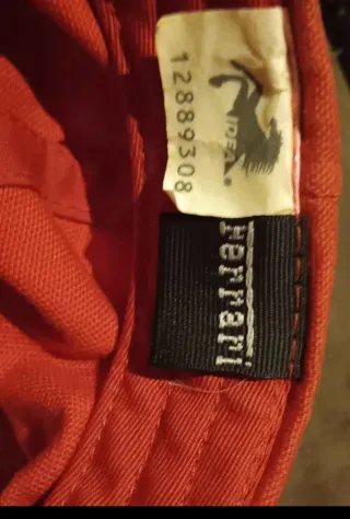 Gorra Ferrari Roja Original