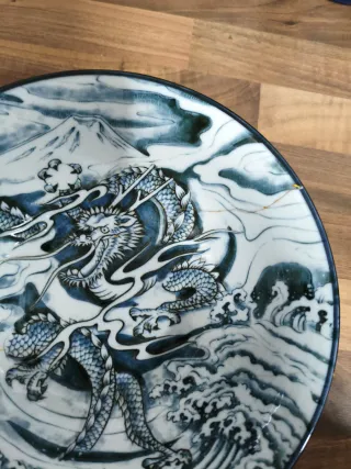 Reparación con kintsugi