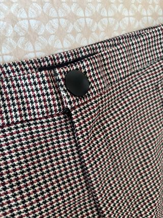 Pantalón Zara Cuadros Talla S