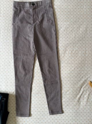 Pantalón Zara Cuadros Talla S