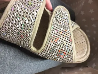 Sandalias Multicolor y Plateadas