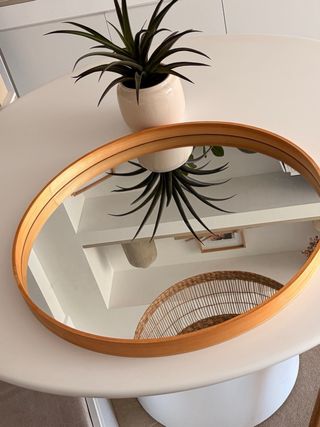 Espejo Redondo Madera Maison Du Monde