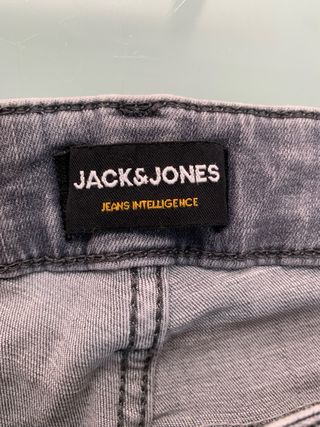 Vaqueros hombre Jacks & Jones grises