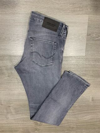 Vaqueros hombre Jacks & Jones grises