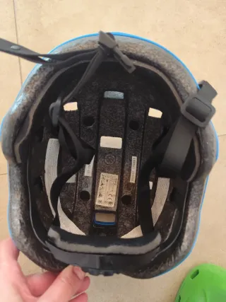 Casco Oxelo Azul - talla 52/54 cm