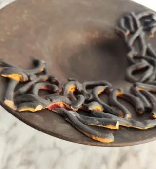 Plato Cerámica Carmen Calvo - Intervalo Doloroso