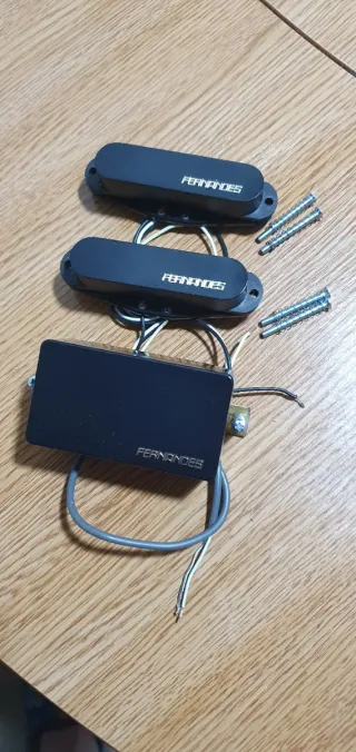 Pastillas de guitarra Fernandes Japan HSS Set