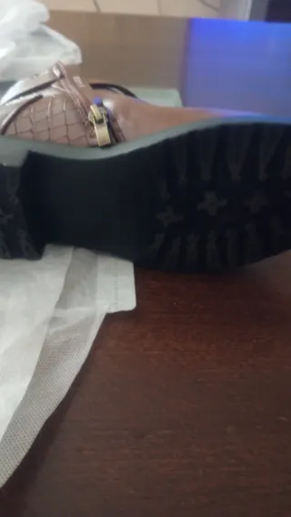 Botines de estilo cuero marrones