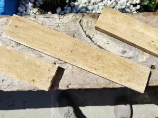 Lote rodapiés mármol travertino