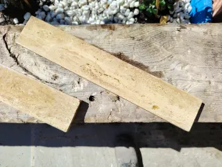 Lote rodapiés mármol travertino