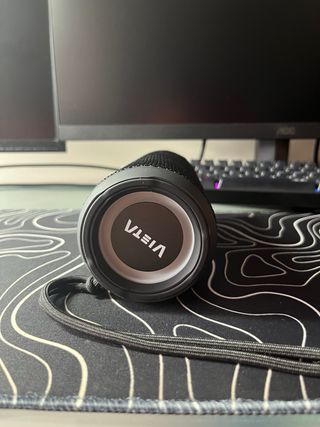 Altavoz Vieta Solaris Negro.