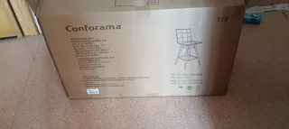 Taburete alto Patchwork Conforama