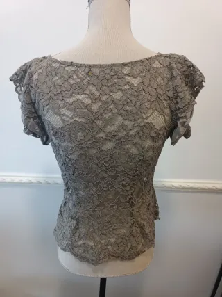 Camiseta encaje Tintoretto Talla S