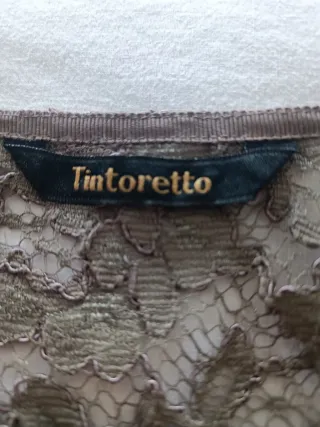 Camiseta encaje Tintoretto Talla S